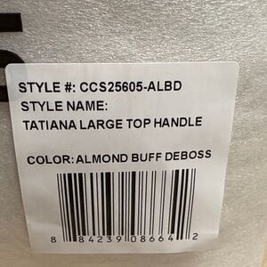 Cavalli Class Tatiana Top Handle in Almond Buff